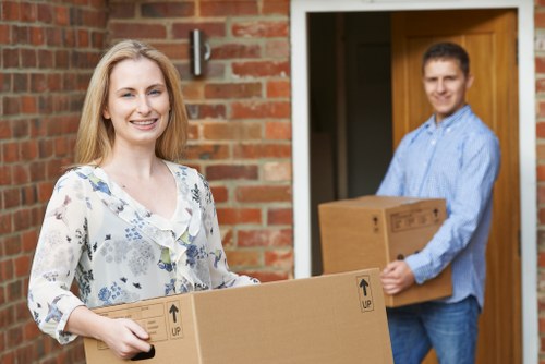 Commercial furniture removal for an office move near Maida Vale
