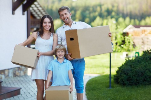 Secure packing materials for fragile household items