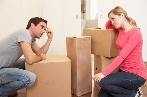 Commercial packing and furniture loading for a Maida Vale move