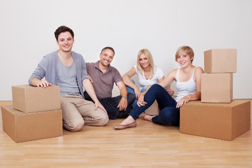 Sofa and table furniture removal from a Maida Vale home